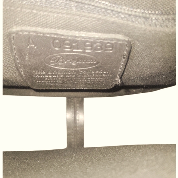 Brighton Vintage Gillian Collection Brown/ Black Leather Organizer Crossbody Bag - Picture 8 of 10